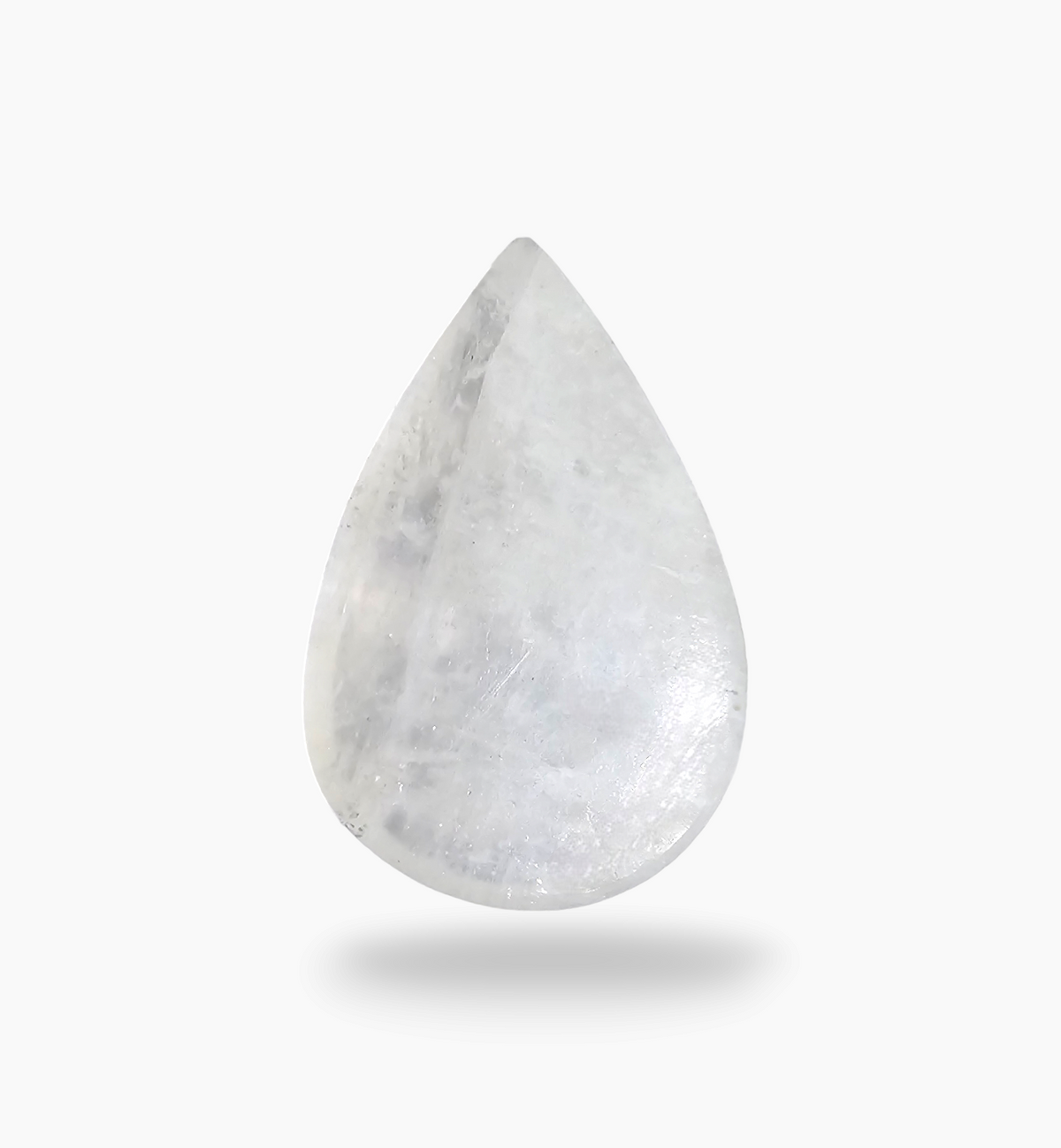 Natural Rainbow Moonstone 17.90 Carats Pear Cabochon Shape 27x17mm