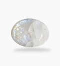 Natural Rainbow Moonstone 18.82 Carats Oval Cabochon Shape 24x18mm
