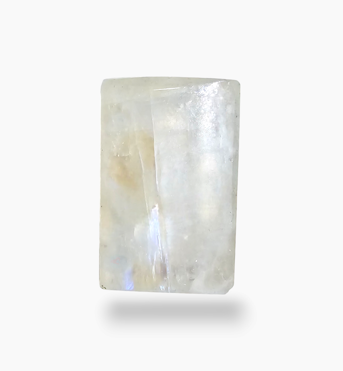 Natural Rainbow Moonstone 19.28 Carats Square Cabochon Shape 19x12mm