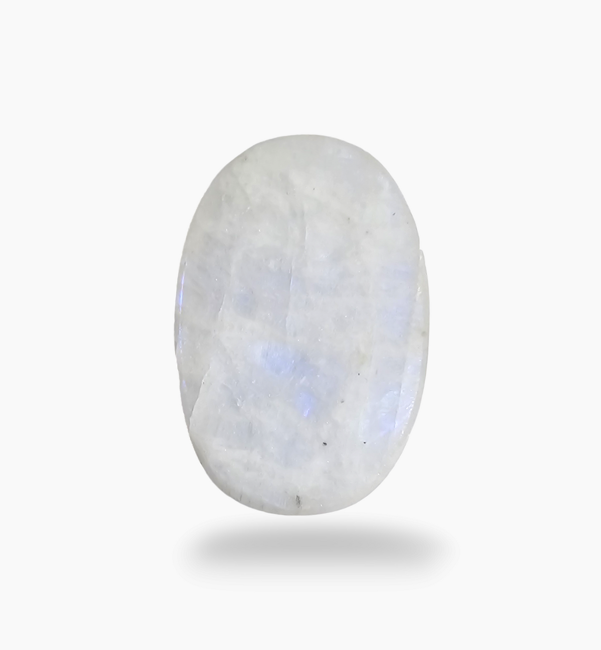 Natural Rainbow Moonstone 26.25 Carats Oval Cabochon Shape 25x17.5mm