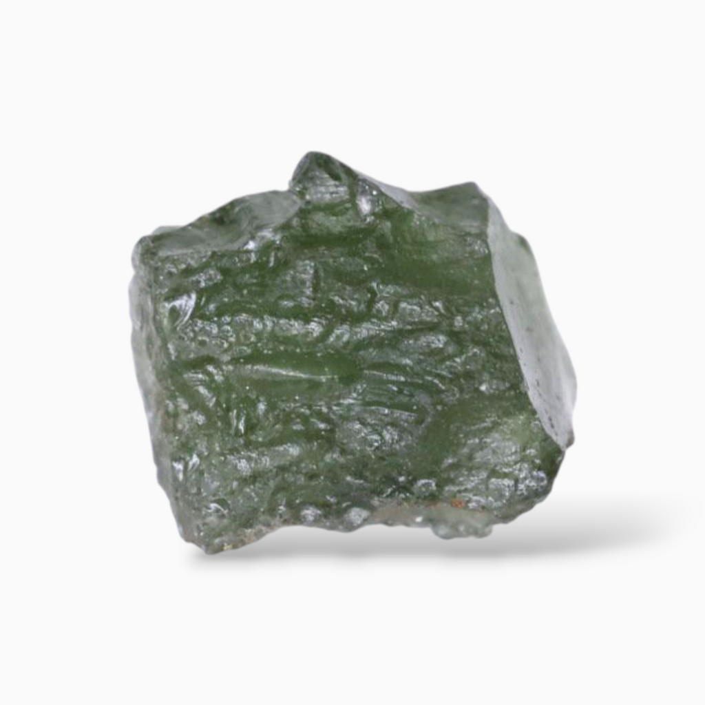 Buy Natural Moldavite Raw Crystal For Sale 3.30 Carats Rough Shape