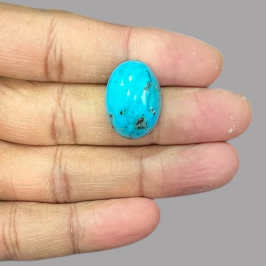 Raw Turquoise 21.32 Carats 22.1 x 15.4 x 9.2 mm in Oval