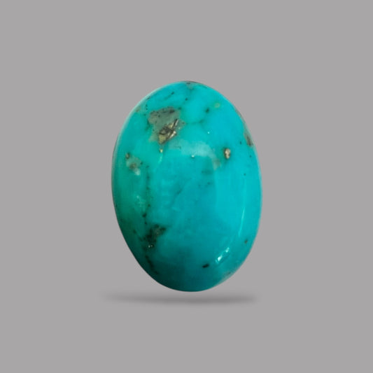 Raw Turquoise 21.32 Carats 22.1 x 15.4 x 9.2 mm in Oval