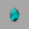 Raw Turquoise 3.34 Carats 12.4 x 8.4 x 3.3 mm in Oval