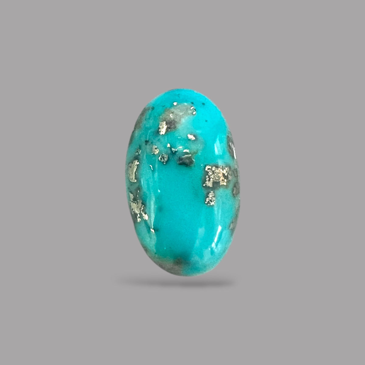 Raw Turquoise 8.90 Carats 18 x 10.8 x 6.5 mm in Oval