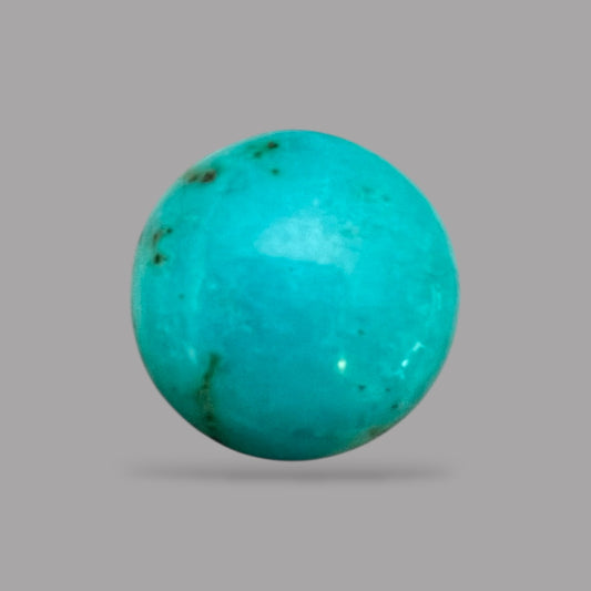 Raw Turquoise For Sale 14.18 Carats 17 x 7.4 mm in Round