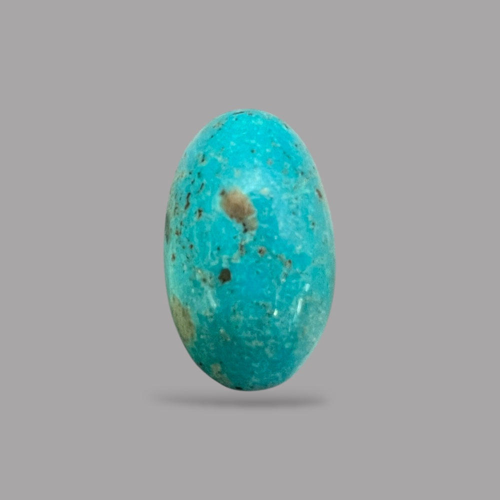Raw Turquoise For Sale 18.48 Carats 21.5 x 12.8 x 9.9 mm in Oval