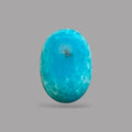 Raw Turquoise For Sale 6.01 Carats 14.5 x 10 x 6 mm in oval