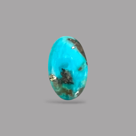 Raw Turquoise For Sale 8.85 Carats 18 x 11.1 x 6.5 mm in Oval