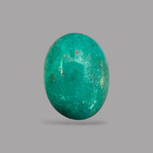 Raw Turquoise Stone 22.92 Carats 23.2 x 17.6 x 9.2 mm in Oval