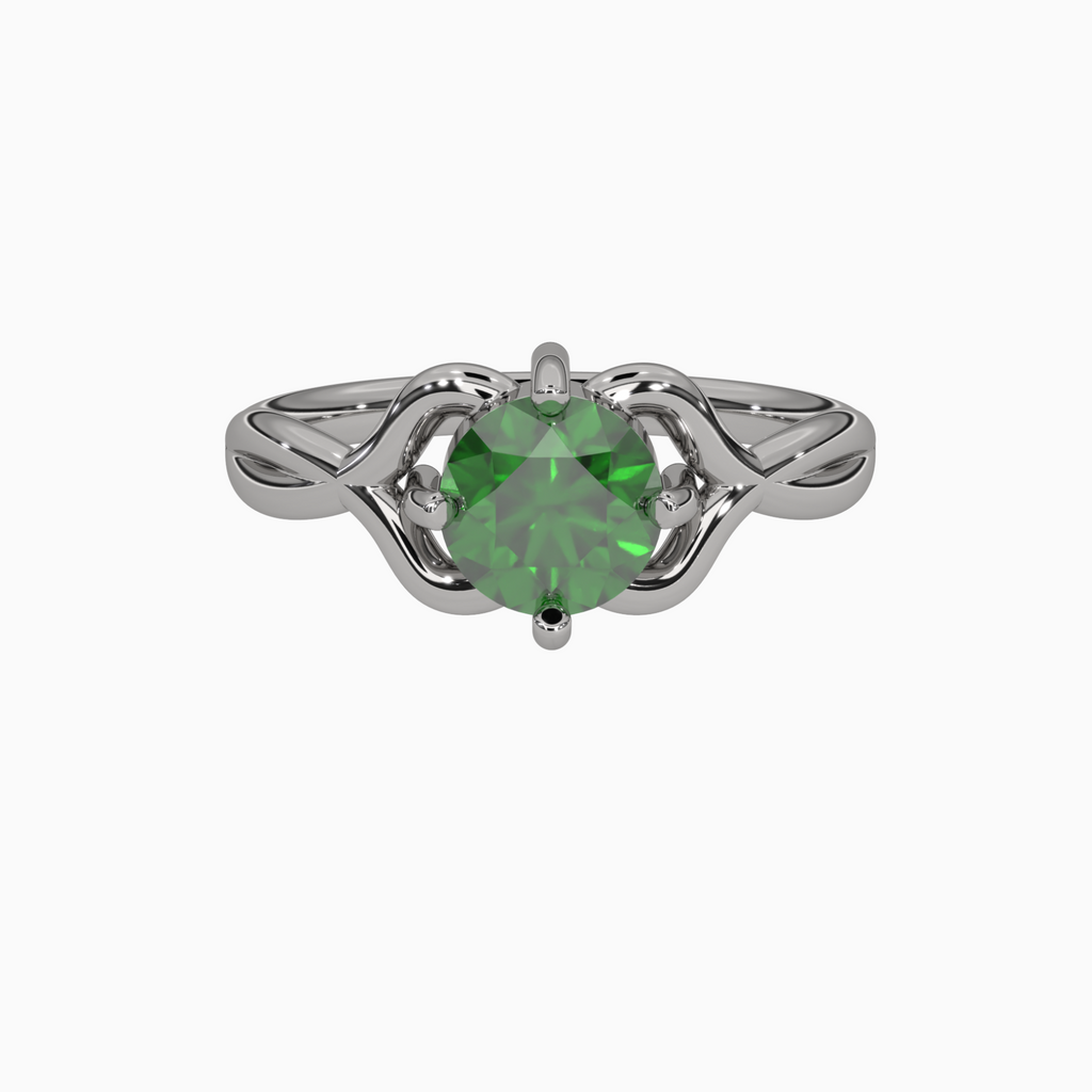 Emerald Ring  Afshan Silver