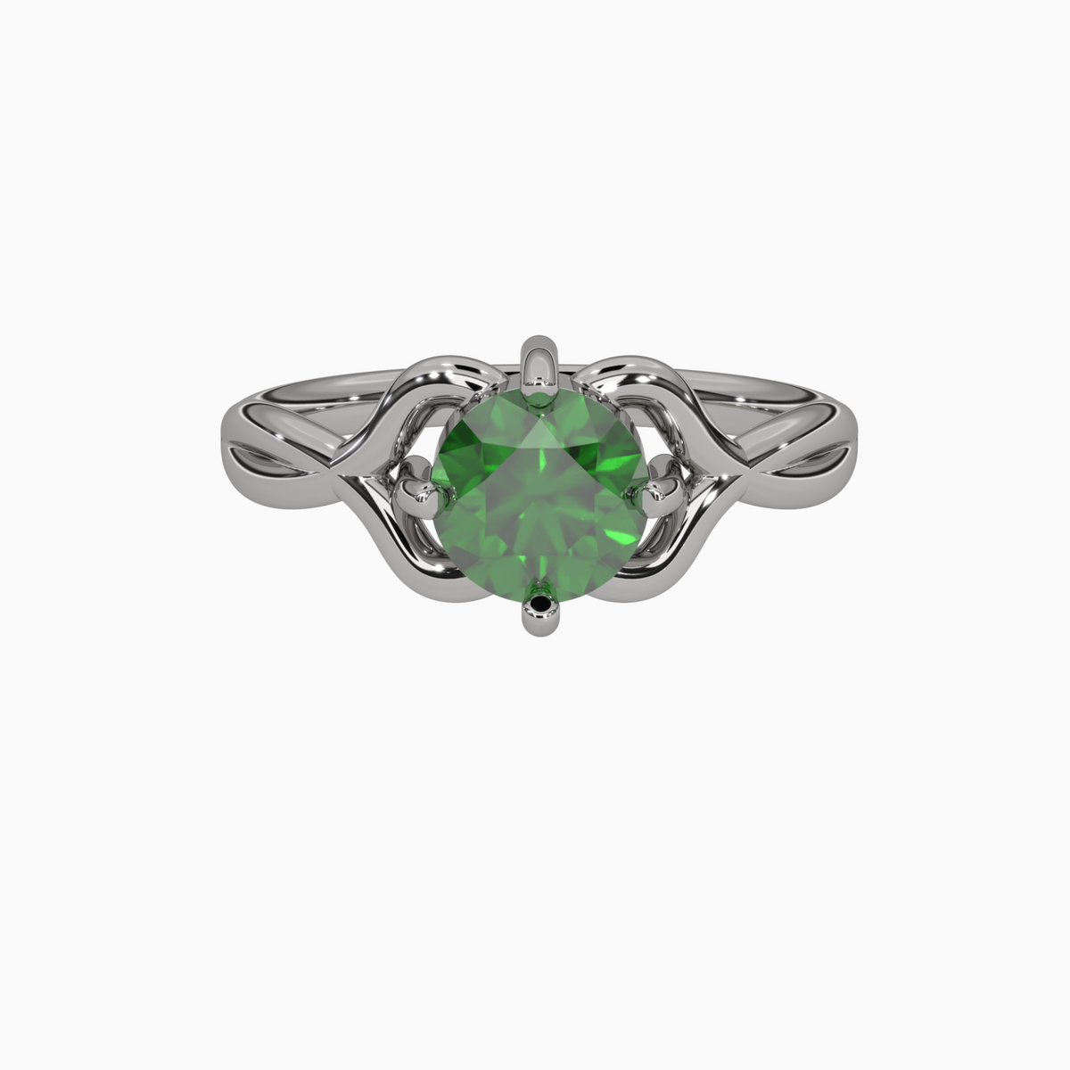 Emerald Ring  Afshan Silver