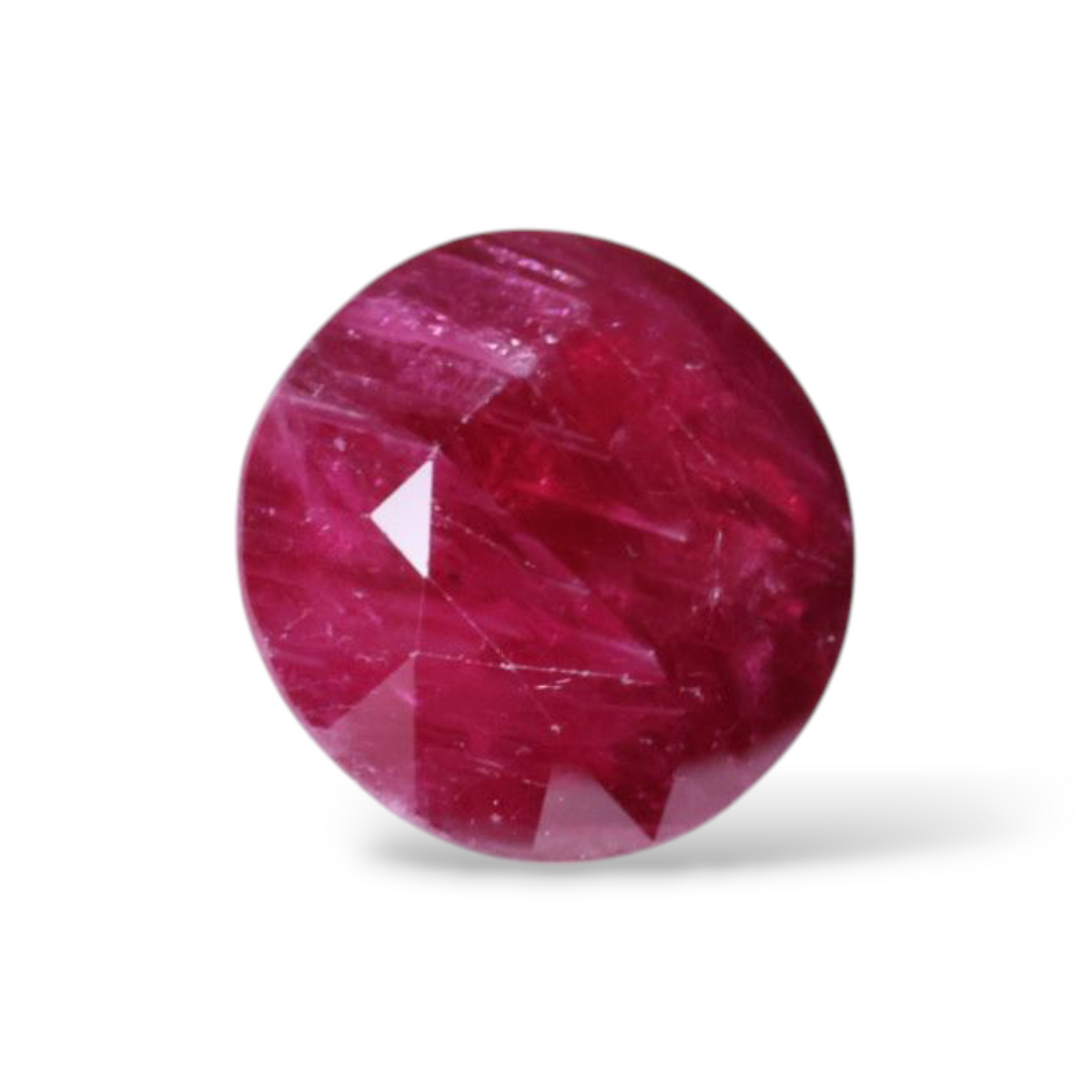 Real Rubies For Sale Round Shape 5.32 Carats 9.6mm Size