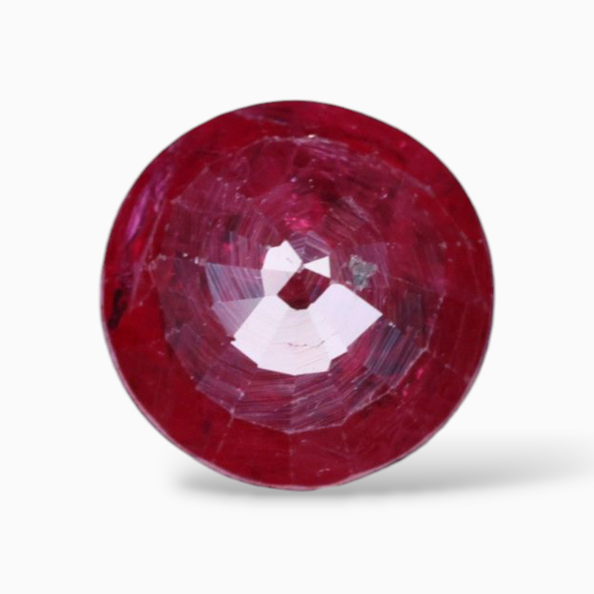 Real Rubies In  Round Shape 1.51 Carats 7mm Size
