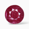 Real Rubies In  Round Shape 1.51 Carats 7mm Size