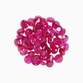 Real Ruby stone In Round Shape 9.97 Carats Size 3.5mm