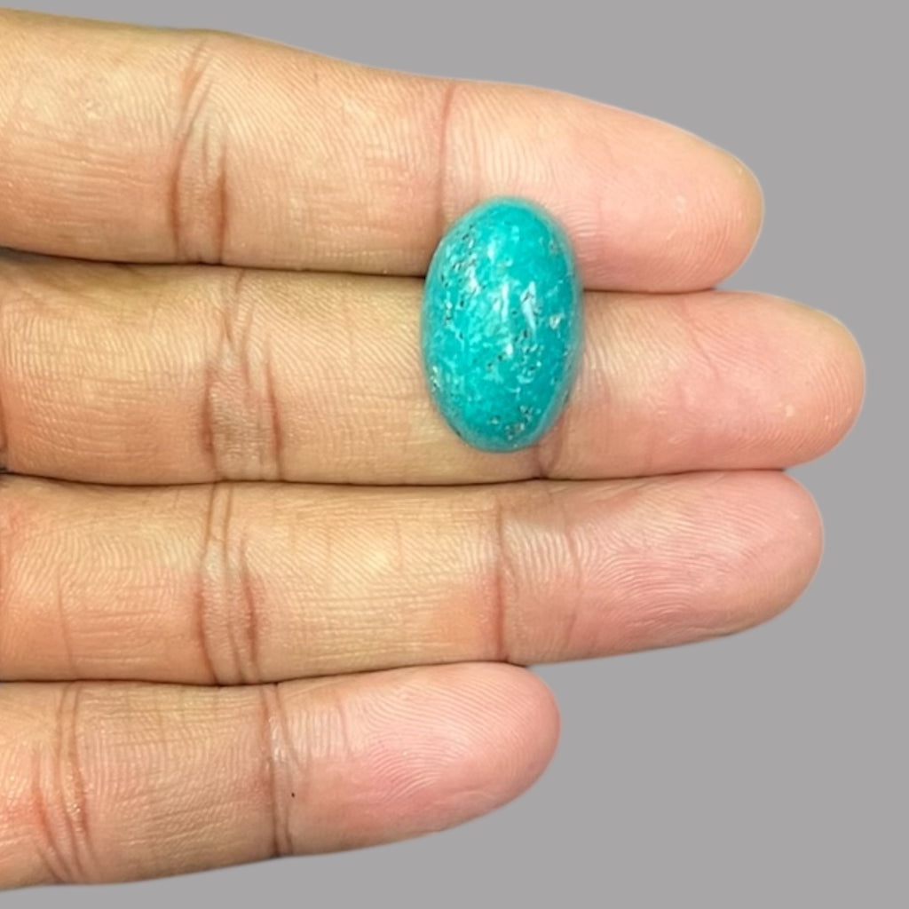 Real Turquoise 16.91 Carats 21.3 x 13.7 x 9.4 mm in Oval