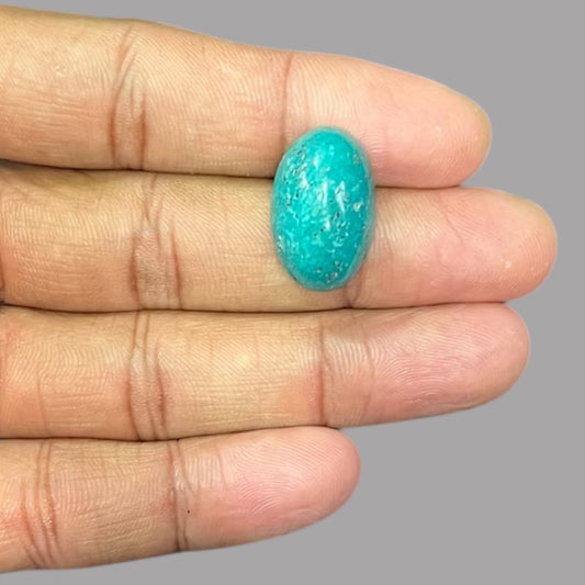 Real Turquoise 16.91 Carats 21.3 x 13.7 x 9.4 mm in Oval