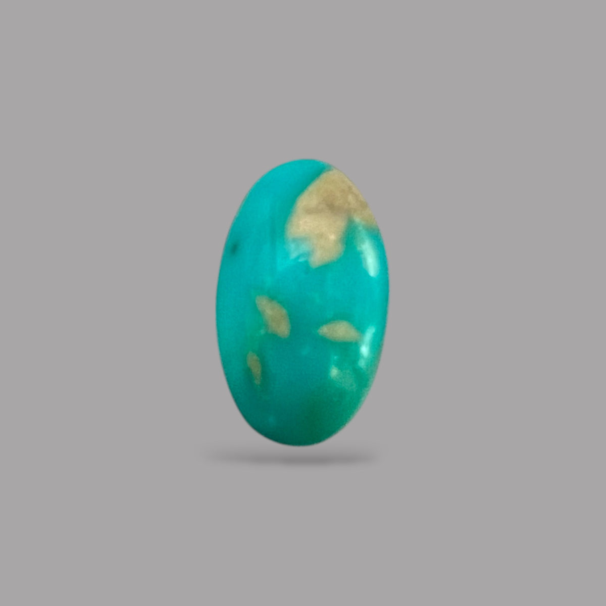 Real Turquoise 3.01 Carats 13.1 x 7.7 x 4.8 mm in Oval