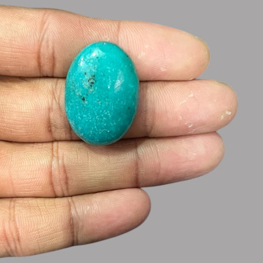 Real Turquoise 30.65 Carats 29.9 x 21.2 x 7.7 mm in Oval
