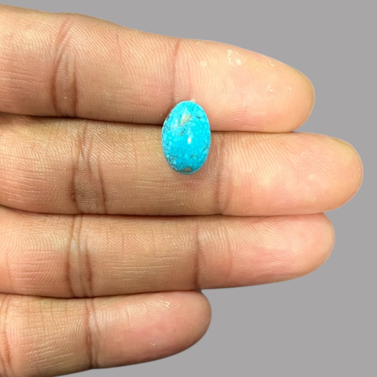 Real Turquoise 4.59 Carats 13.7 x 9 x 5 mm in Oval