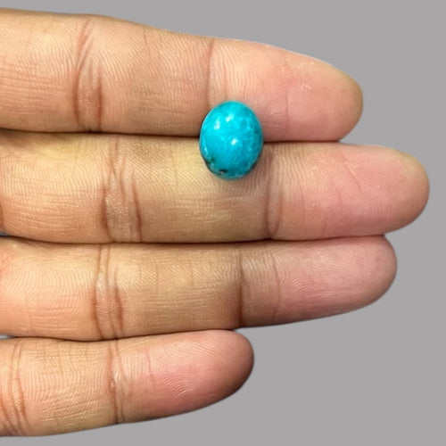 Real Turquoise 5.27 Carats 13.2 x 10.6 x 5.7 mm in Oval