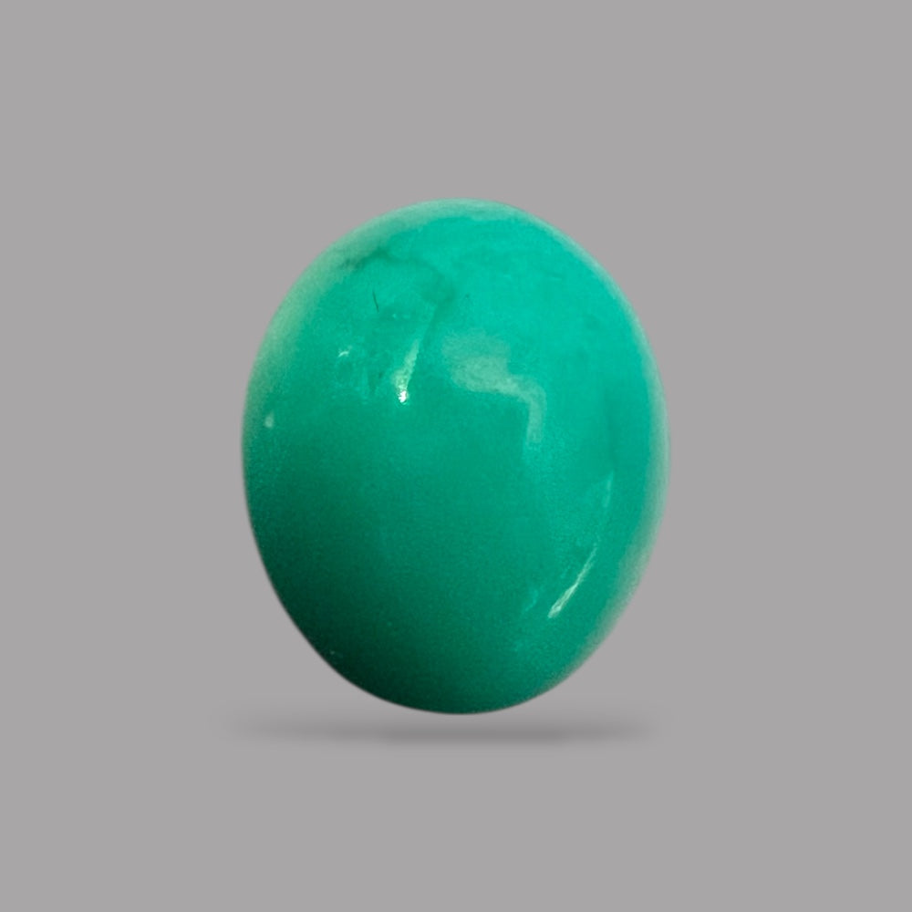 Real Turquoise 9.91 Carats 14.7 x 12.3 x 9.6 mm in Oval 