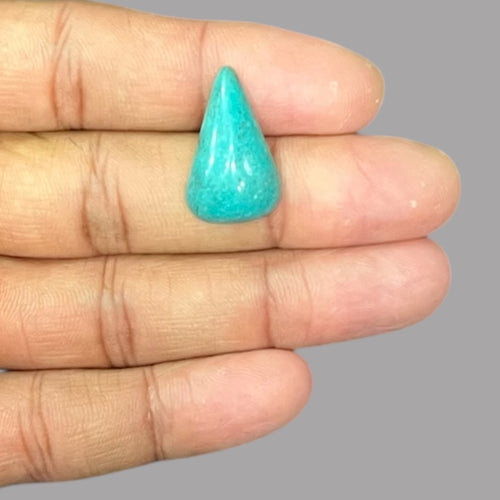 Real Turquoise Stone 10.83 Carats 23.3 x 14.2 x 6.8 mm in Pear