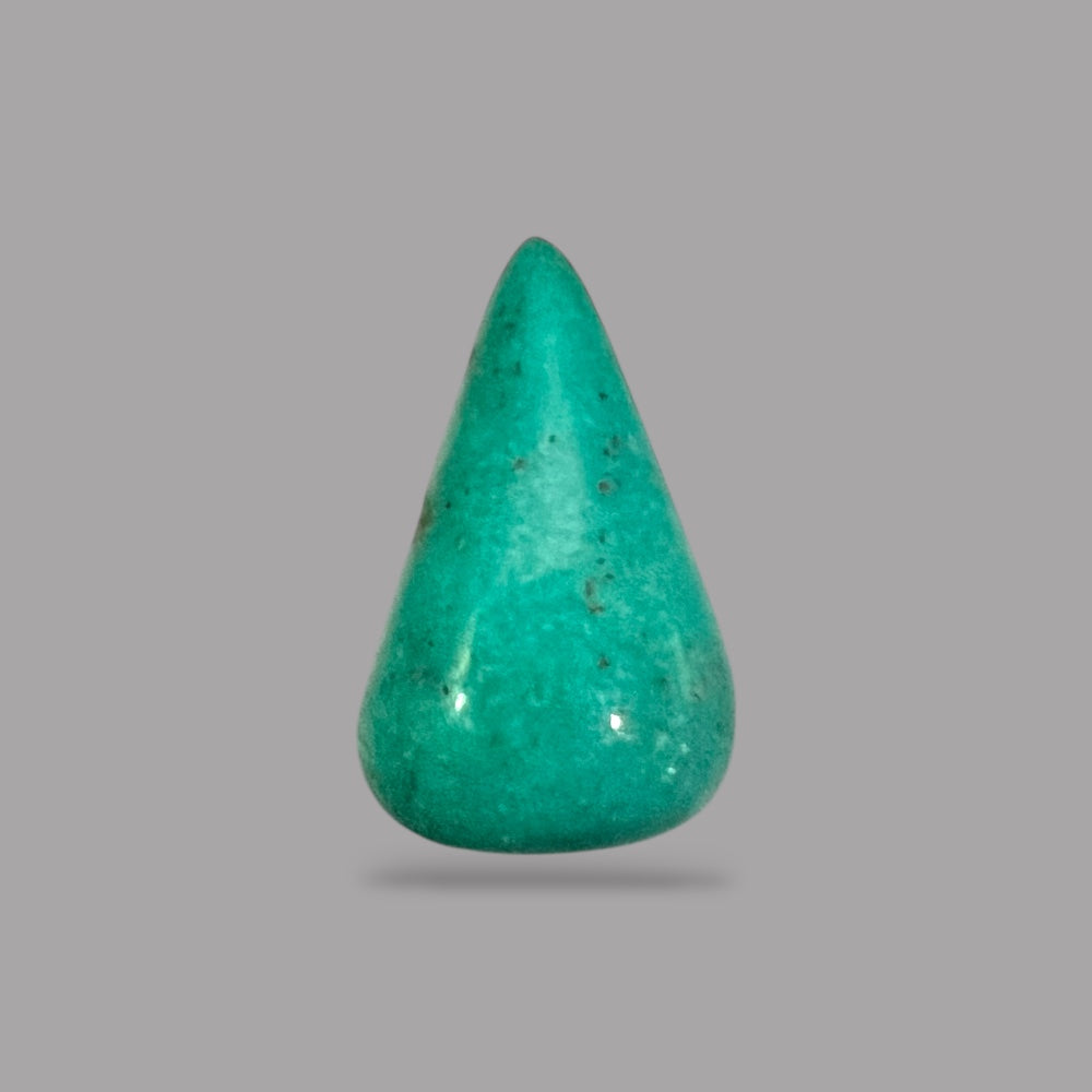 Real Turquoise Stone 10.83 Carats 23.3 x 14.2 x 6.8 mm in Pear