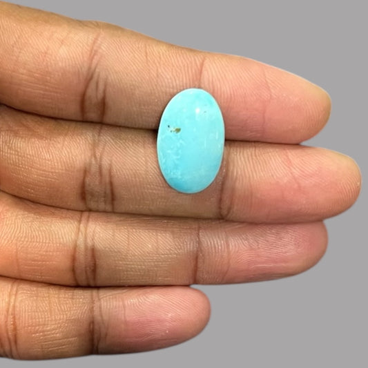 Real Turquoise Stone 15.12 Carats 21.1 x 12.9 x 8 mm in Oval