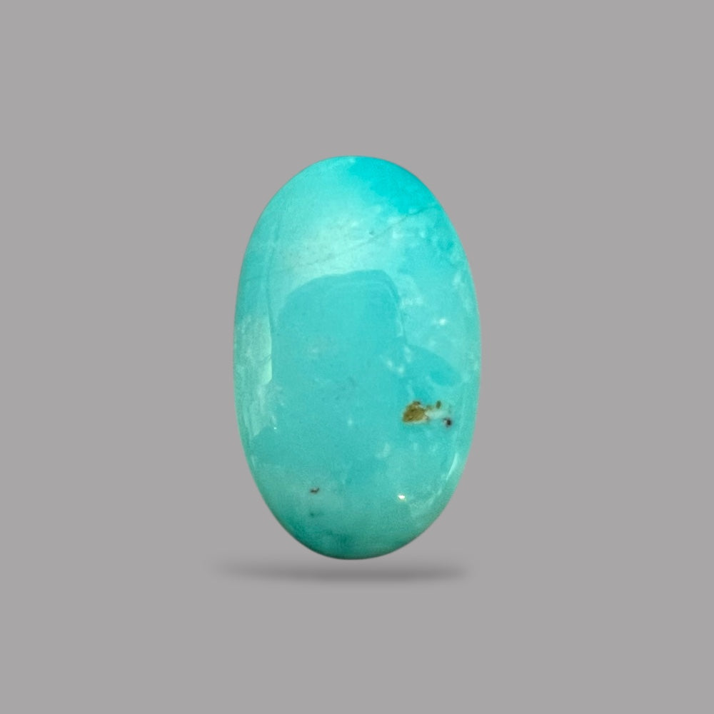 Real Turquoise Stone 15.12 Carats 21.1 x 12.9 x 8 mm in Oval