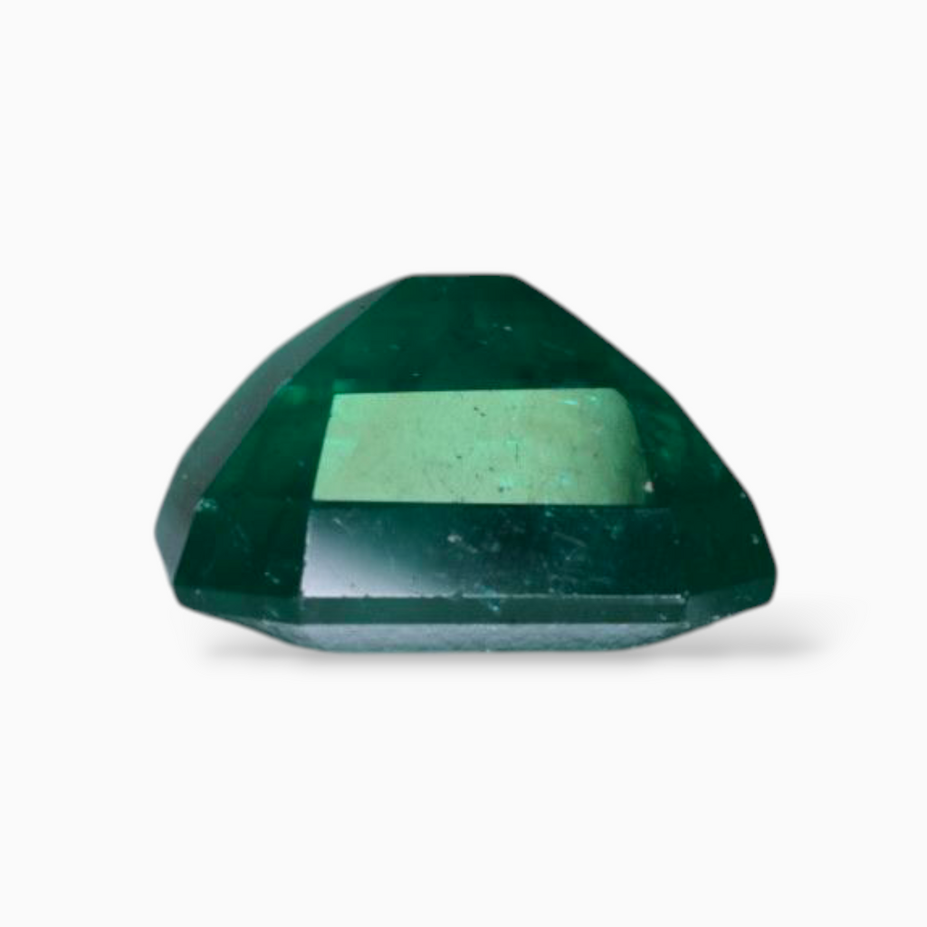 Real Zambian Emerald Stone 13.56 Carats Square Shape 15x13.9mm Size