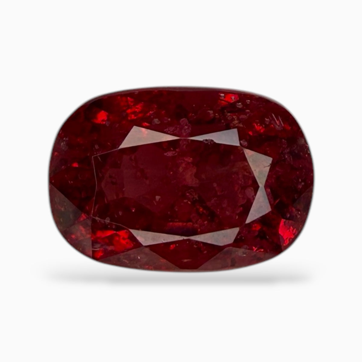 Red Spinel Stone 6.58 Carats From Burma