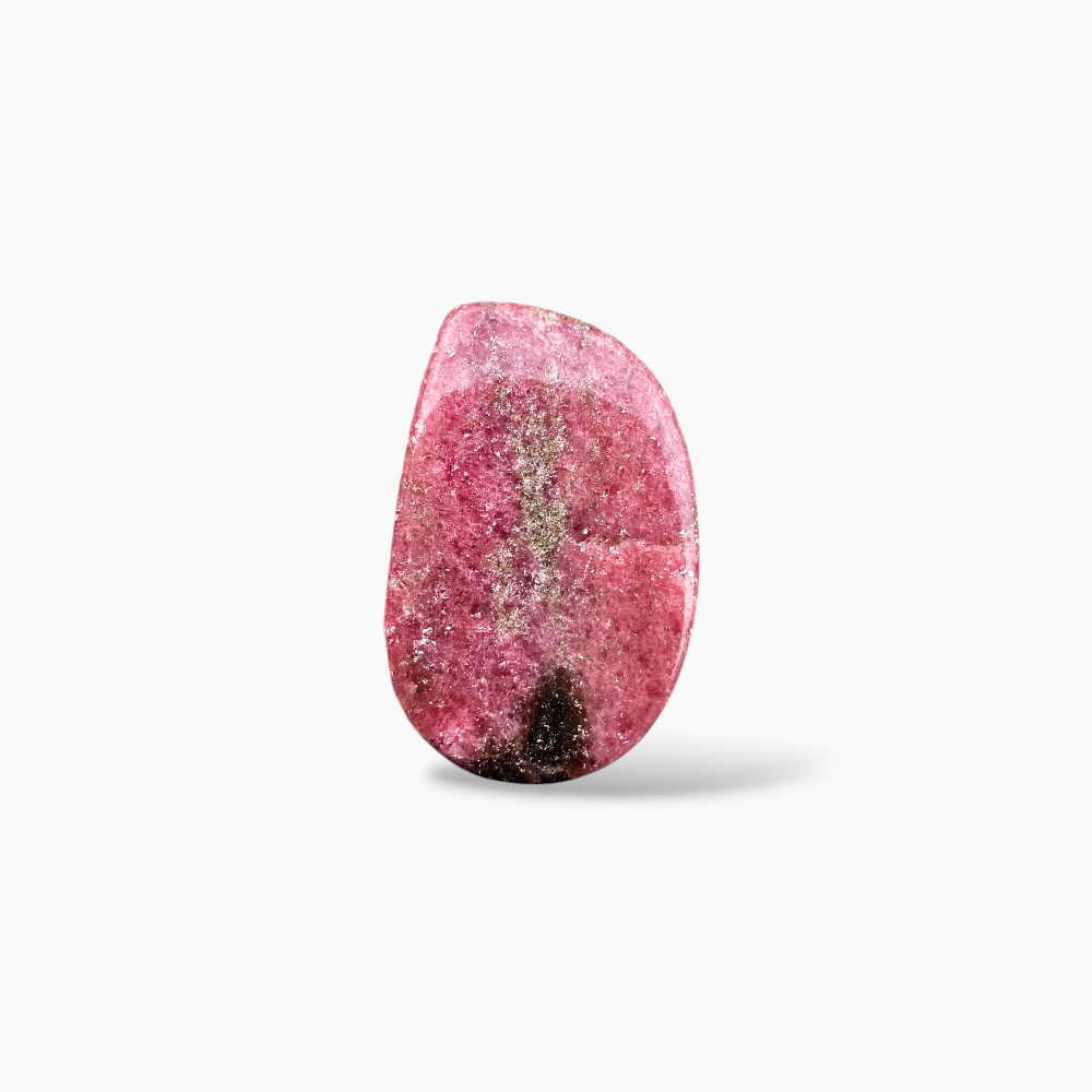 Rhodonite Stone in 115.53 Carats with 48 by 31 Carats Fancy Cut