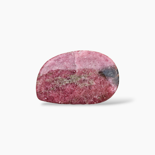 Rhodonite Stone in 115.53 Carats with 48 by 31 Carats Fancy Cut