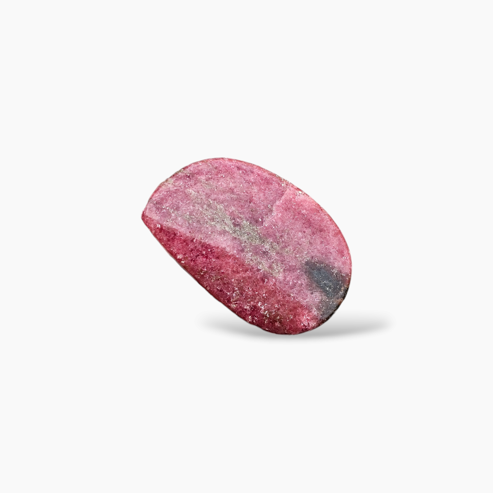 Rhodonite Stone in 115.53 Carats with 48 by 31 Carats Fancy Cut