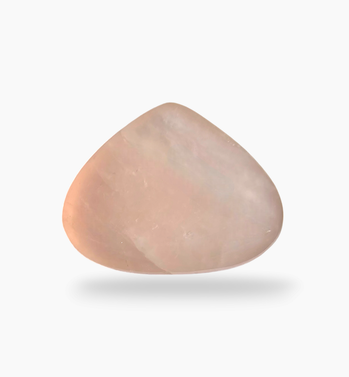 Natural Rose Quartz Stone 23.28 Carats Pear CabochonShape Size 25x18mm