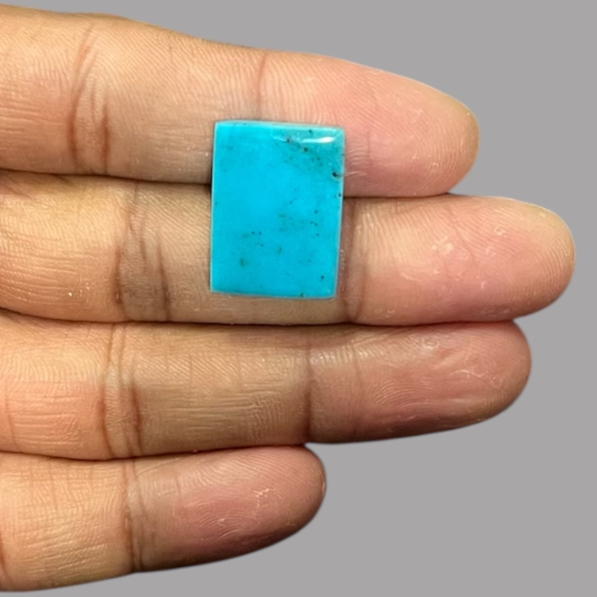 Rough Turquoise 13.81 Carats 21.3 x 15.5 x 4.1 mm in Rectangle