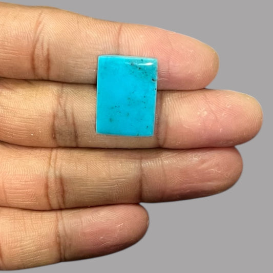 Rough Turquoise 13.81 Carats 21.3 x 15.5 x 4.1 mm in Rectangle