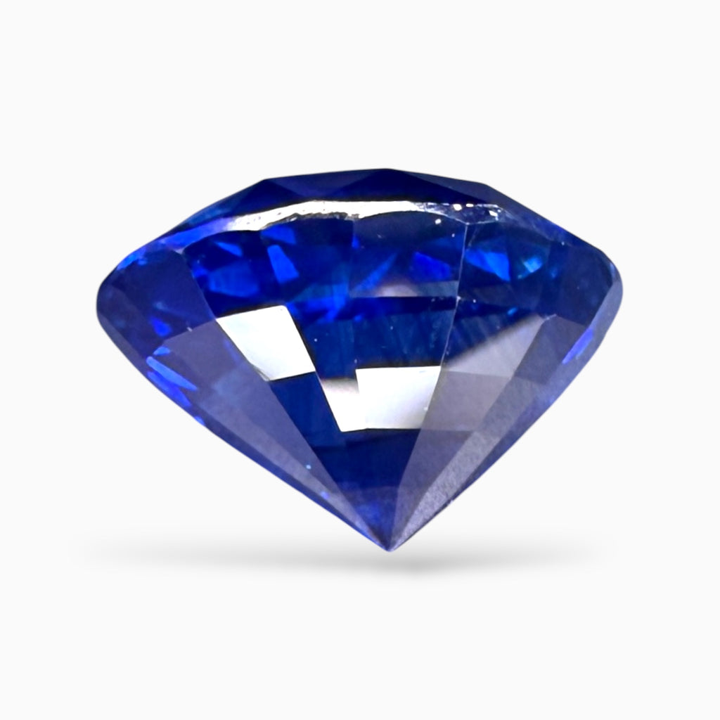 Royal Blue Sapphire Stone Oval Cut 5.48 Carats From Srilanka