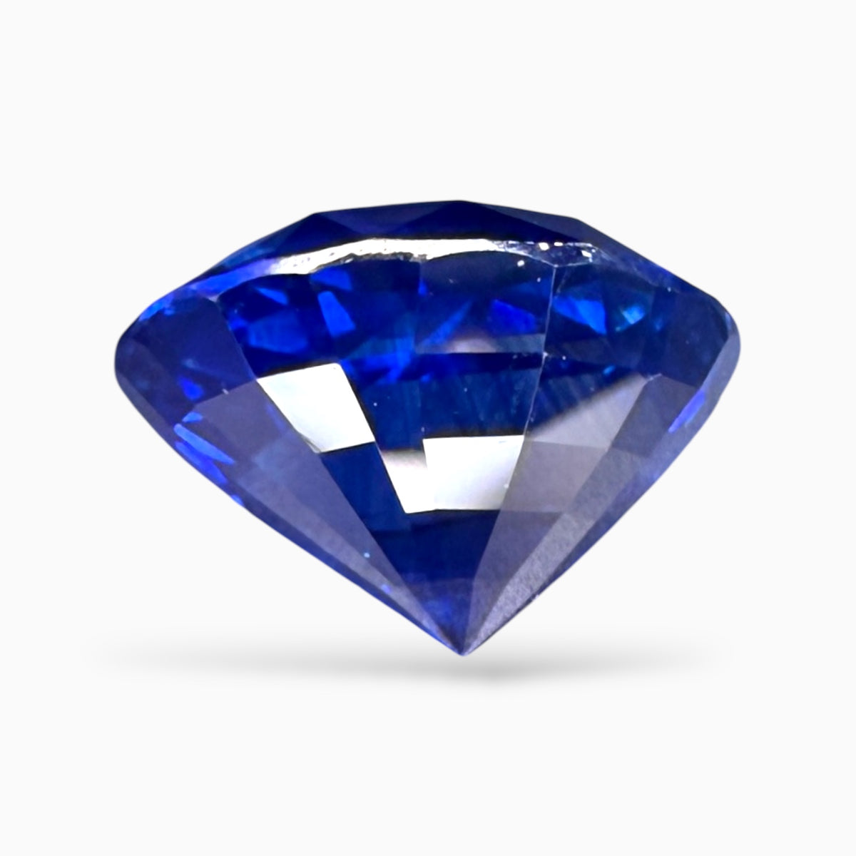 Royal Blue Sapphire Stone Oval Cut 5.48 Carats From Srilanka