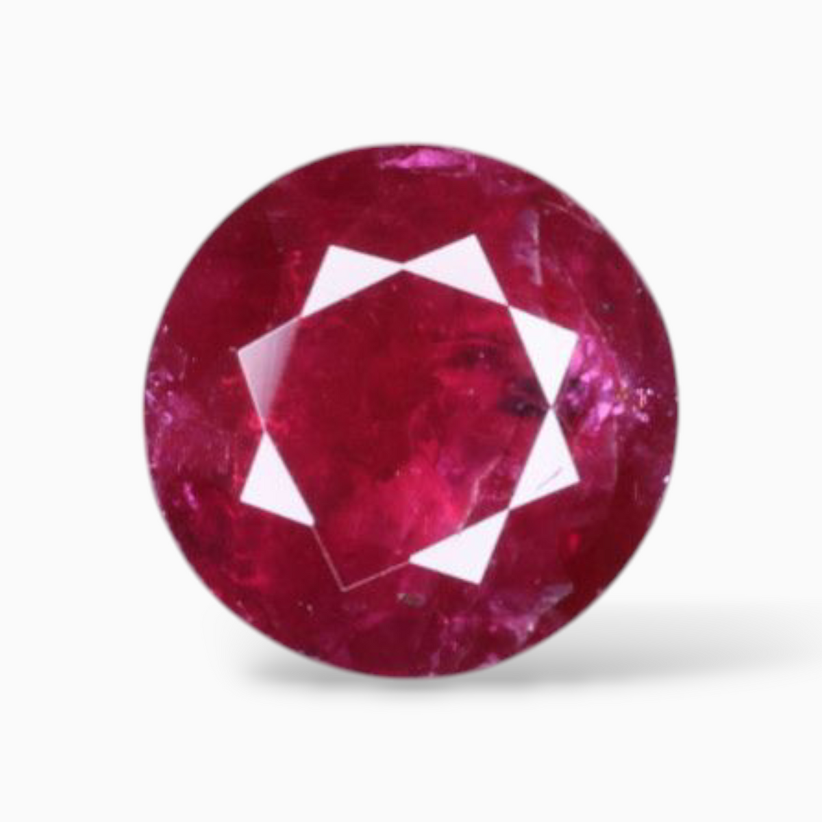 Rubies In  Round Shape 1.58 Carats 6.9mm Size