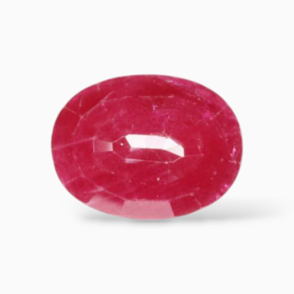 On Sale Pink Ruby Gemstone In Oval Shape 1.84 Carats 9x6.8mm Size