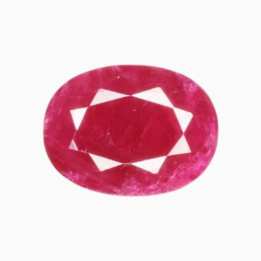 On Sale Pink Ruby Gemstone In Oval Shape 1.84 Carats 9x6.8mm Size
