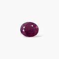 Pink Ruby 6.70 Carats in Oval Cut with 9.7 by 12.3 mm Size