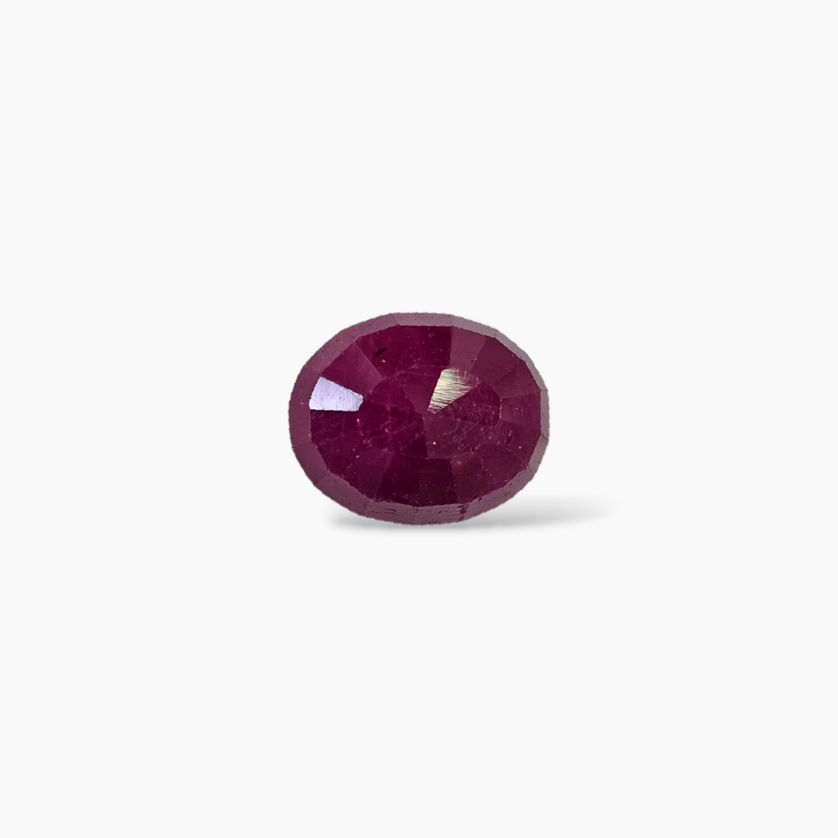 Ruby in Pink Color Oval Shape with 8.14 Carats for Sale