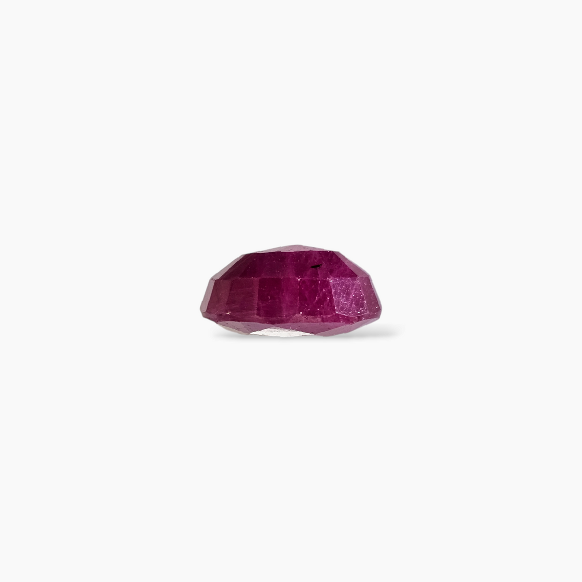 Pink Ruby 6.70 Carats in Oval Cut with 9.7 by 12.3 mm Size
