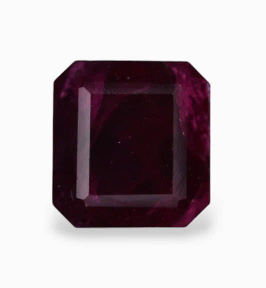 Natural ruby Stone 1.31 Carats Emerald Cut Shape 5.1x5.4mm