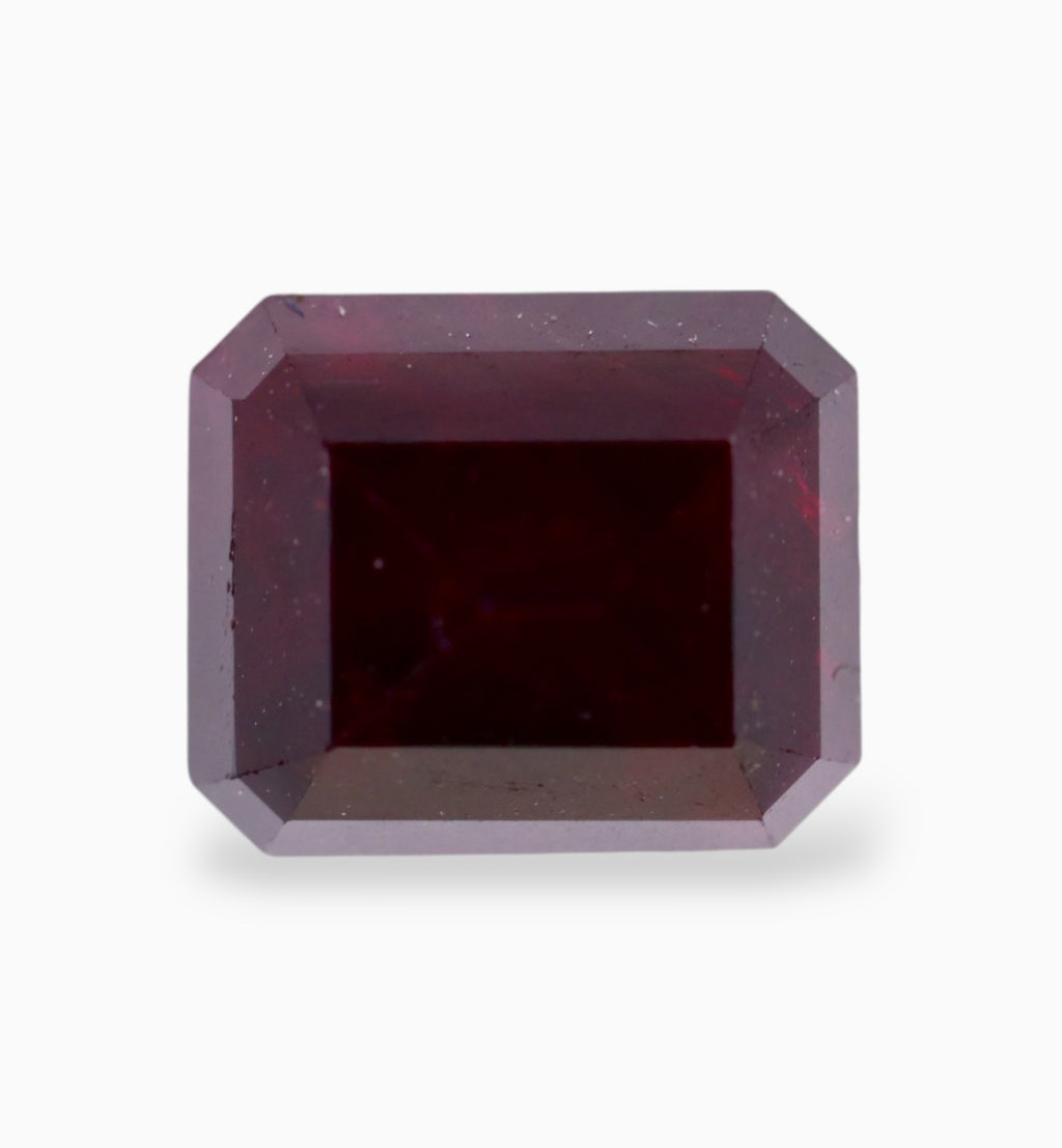 Natural ruby Stone 1.31 Carats Emerald Cut Shape 5.1x5.4mm