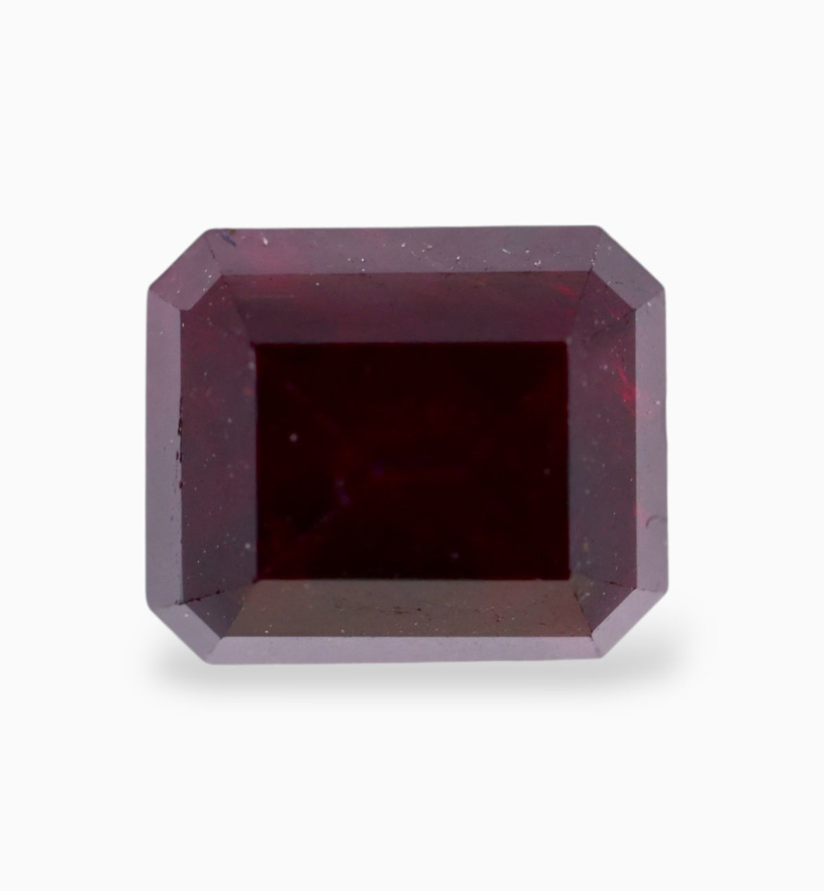 Natural ruby Stone 1.31 Carats Emerald Cut Shape 5.1x5.4mm